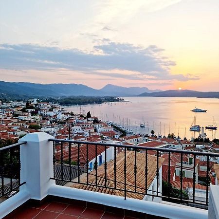 Panoramic View Apartamento Poros Town Exterior foto