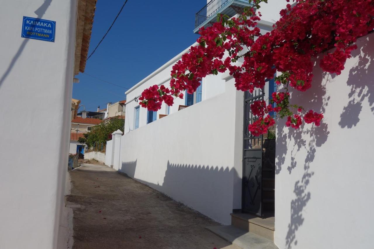 Panoramic View Apartamento Poros Town Exterior foto