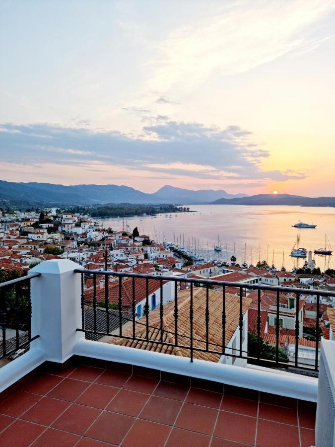 Panoramic View Apartamento Poros Town Exterior foto