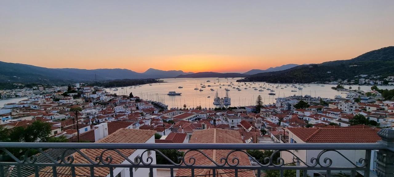 Panoramic View Apartamento Poros Town Exterior foto