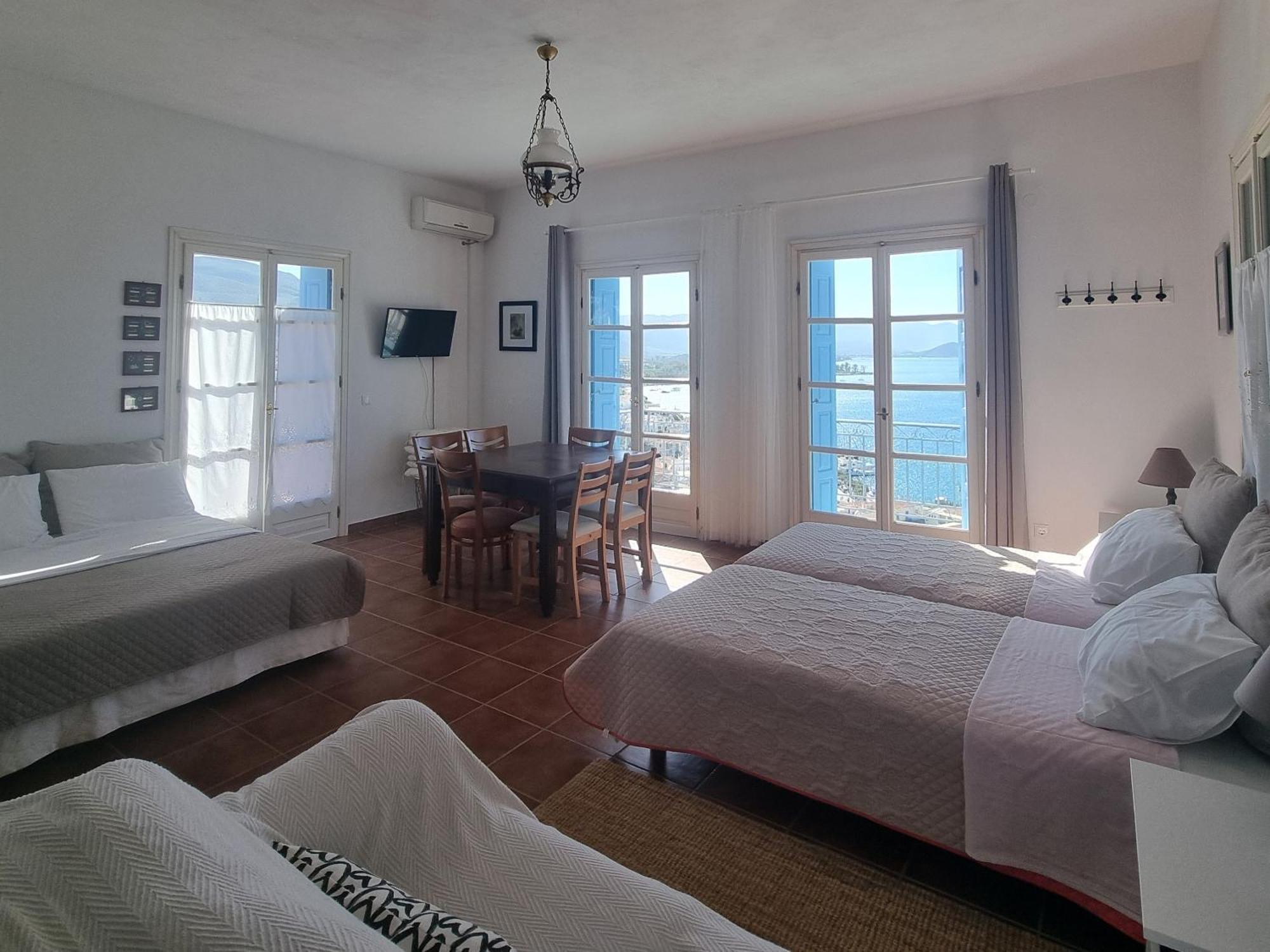 Panoramic View Apartamento Poros Town Exterior foto