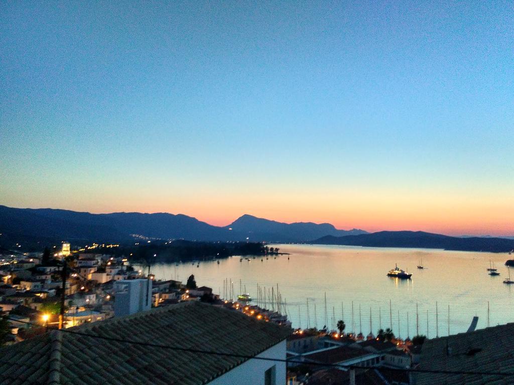 Panoramic View Apartamento Poros Town Exterior foto