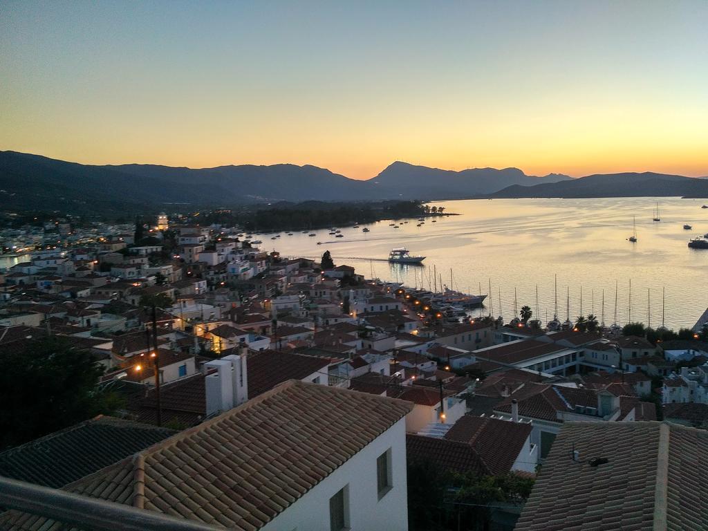 Panoramic View Apartamento Poros Town Exterior foto