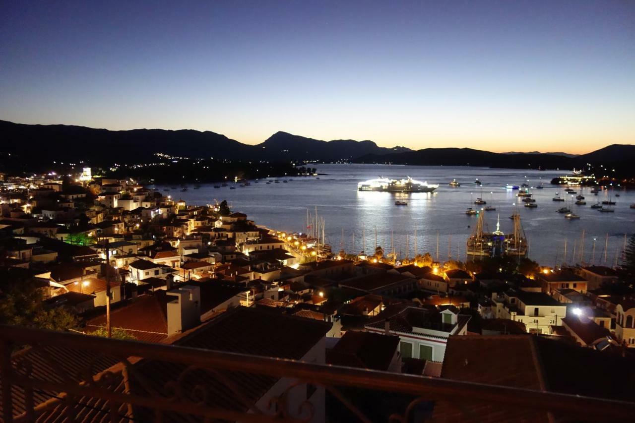 Panoramic View Apartamento Poros Town Exterior foto