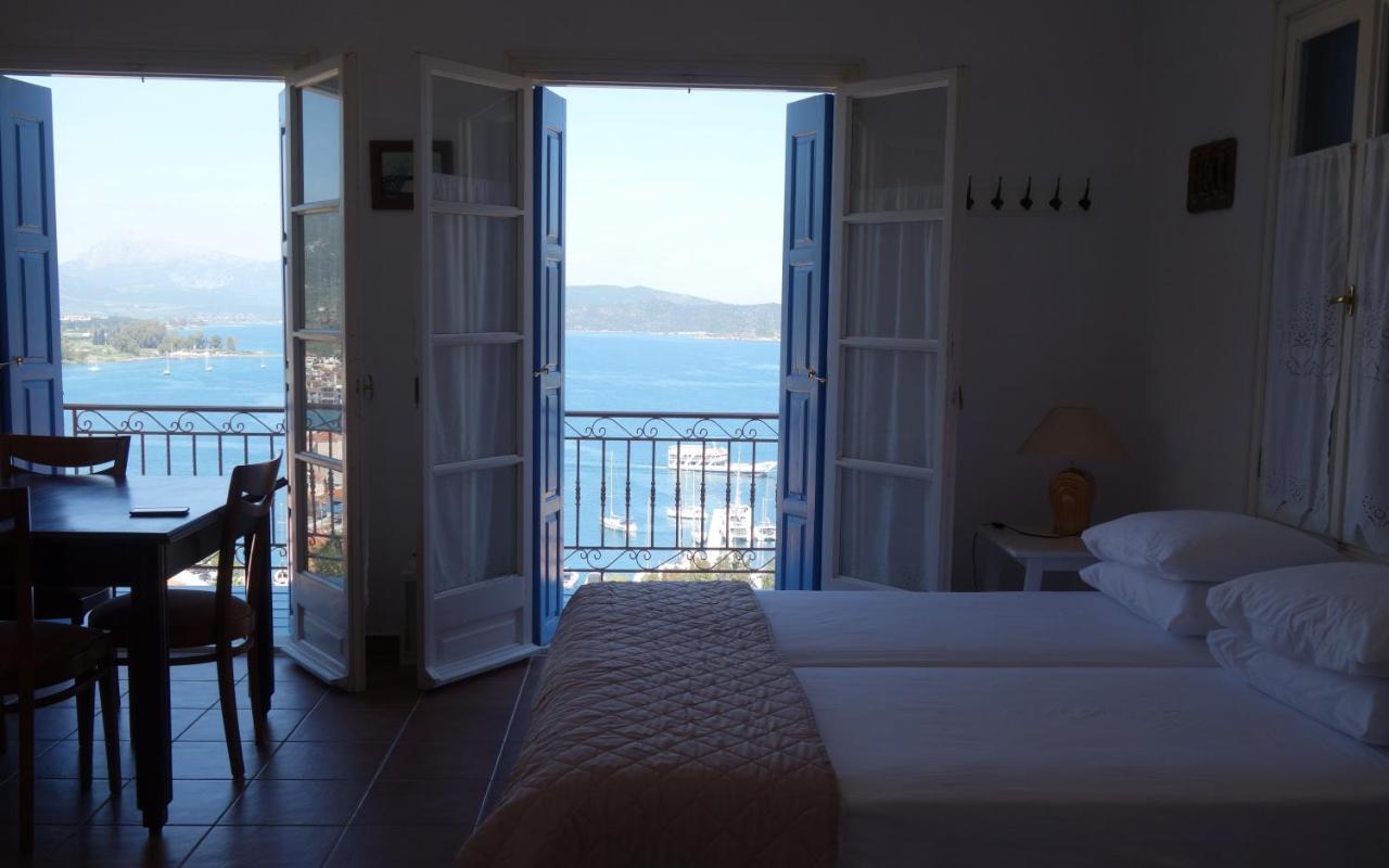 Panoramic View Apartamento Poros Town Exterior foto